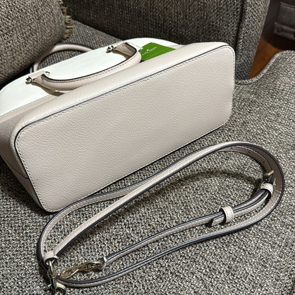Kate Spade Cream and Tan Satchel